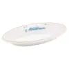 Melamine fish plate, oval imitation porcelain stir-frying plate, commercial restaurant large plate, hot pot plate, hotel commercial tableware Item Picture